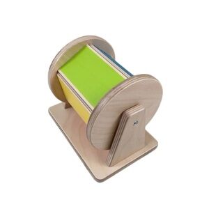 Wooden Sensory Spinning Learning Toy